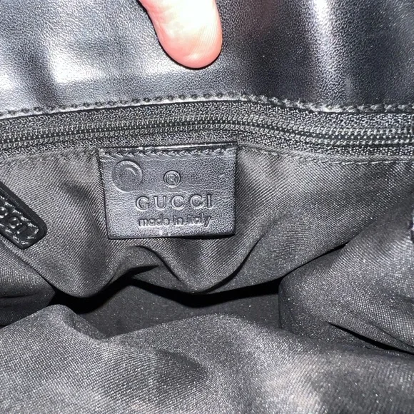 Gucci Canvas and Leather tote bag with COA - Picture 9 of 12